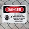 Signmission Electrical Panel Keep Clear Danger Sign, Plastic, 10in W x 7in L, 2PK OS-2PACK-DS-P-710-L-1031 - alternate 5